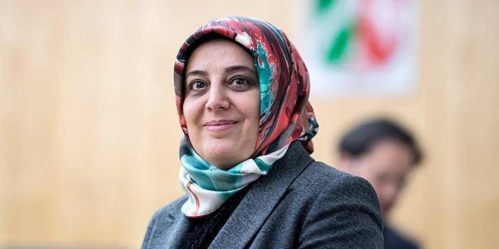 Die stellvertretende Vorsitzende des Zentralrats der Muslime in Deutschland (ZMD), Nurhan Soykan. Foto: picture-alliance/Guido Kirchner