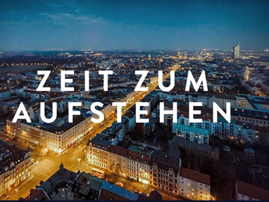 Die evangelische Reforminitiative „Zeit zum Aufstehen“ sieht im Zustrom von Asylbewerbern eine Gelegenheit, Gastfreundschaft zu üben. Screenshot: www.zeit-zum-aufstehen.de