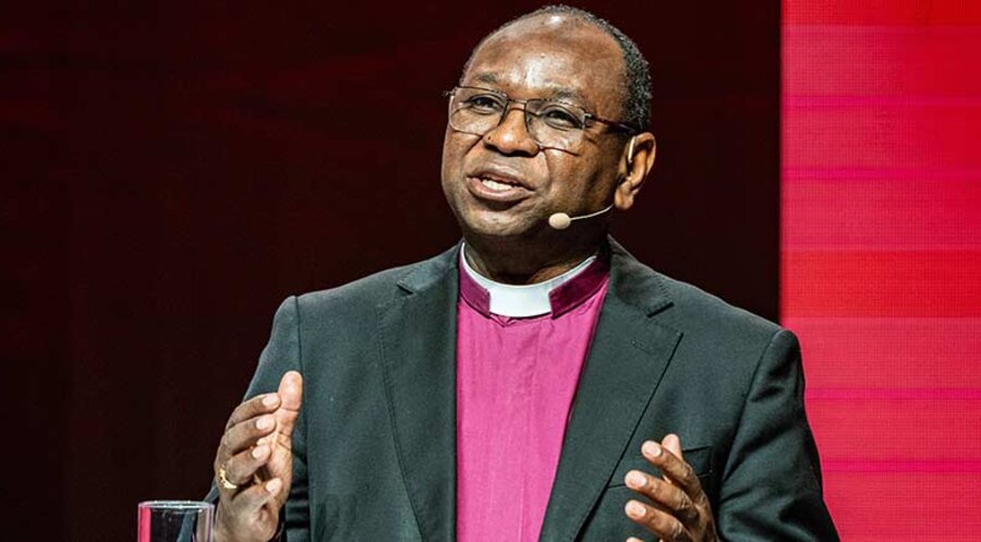 Der aus dem Sudan stammende anglikanische Bischof Yassir Eric. Foto: IDEA/Markus Pletz