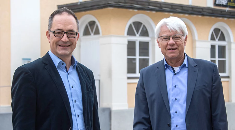 v. l.: Dieter Weißer folgt auf Klaus Andersen. Foto: Chris Riekert