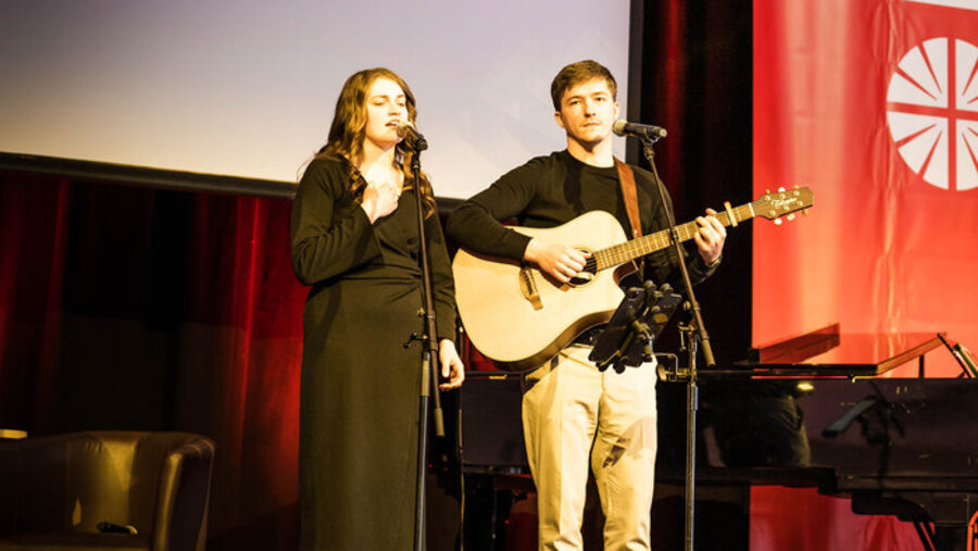 Das Sänger-Ehepaar Miroslav und Jeanette Chrobak. 