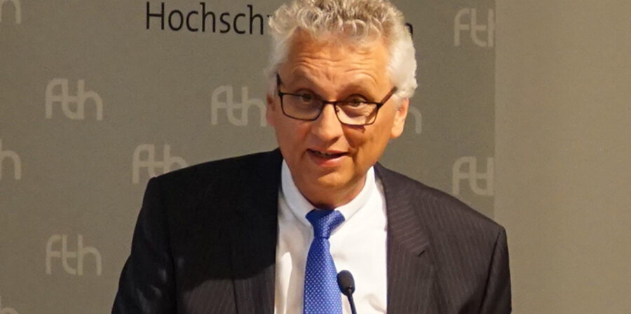 Der Rektor der FTH, Prof. Stephan Holthaus. Foto: FTH Gießen 