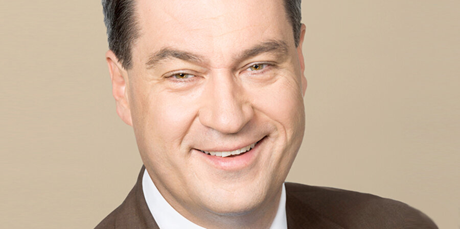 Der bayerische Finanzminister und künftiger Spitzenkandidat der CSU für die Landtagswahl 2018, Markus Söder. Foto: CSU/Thomas Lother