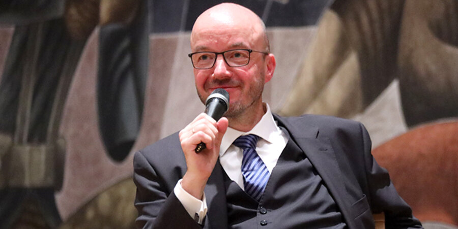 Der neue Landesbischof der Evangelisch-Lutherischen Landeskirche Sachsens, Tobias Bilz. Foto: EVLKS/Walter Amos Müller-Wähner