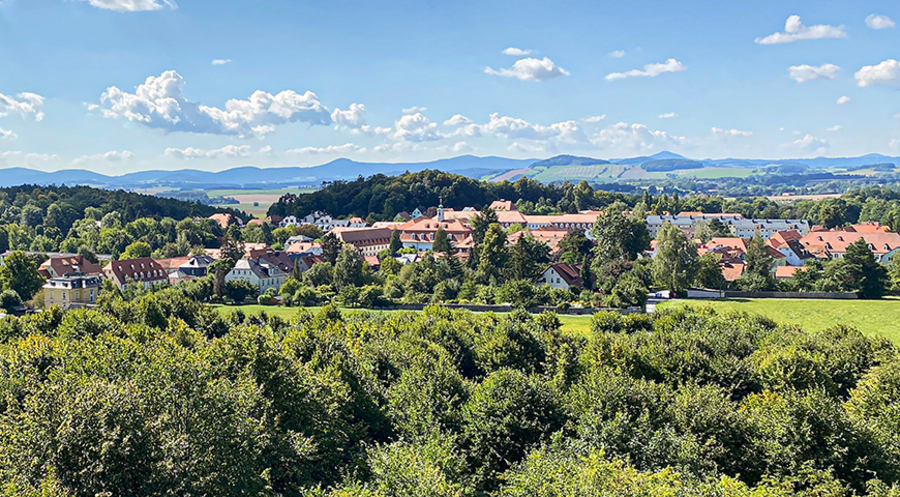 Die Aussicht vom Hutberg. Foto: Konrad Fischer