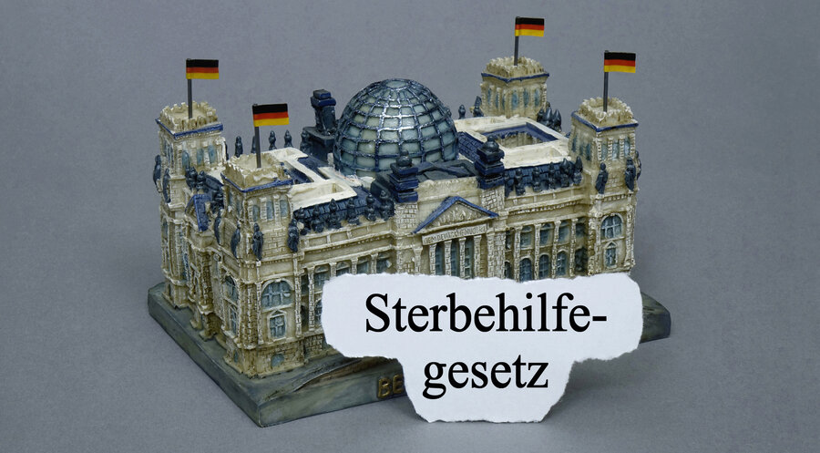 Der Bundestag berät derzeit über verschiedene Gesetzentwürfe zur Neuregelung der Sterbehilfe. Symbolfoto: Picture Alliance/Sascha Steinach