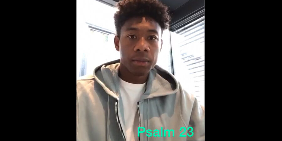 Der österreichische Fußballnationalspieler David Alaba.