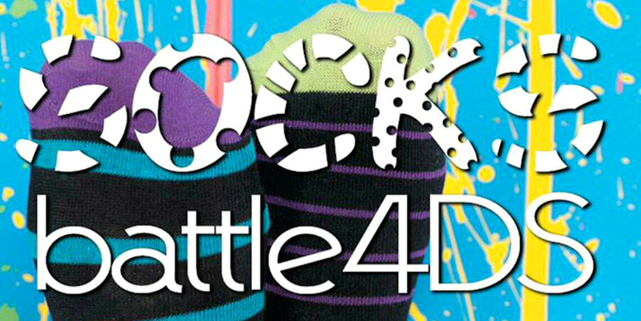 Die Aktion läuft unter dem Motto „socksbattle4ds“ (Sockenschlacht für das Downsyndrom). Foto: Facebook/SocksBattle4DS