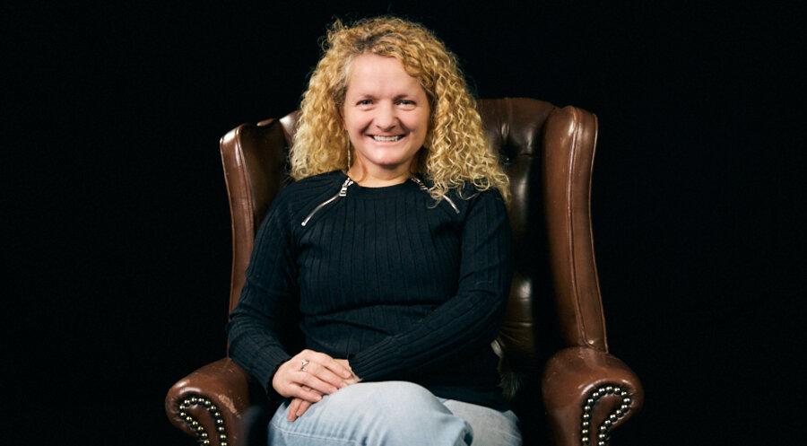 Suse Chmell bei dem Dreh zur IDEA-Videoserie KÖNIGSKINDER. Foto: IDEA
