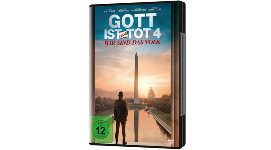 Das DVD-Cover des Films „Gott ist nicht tot 4“. Screenshot: gerth.de
