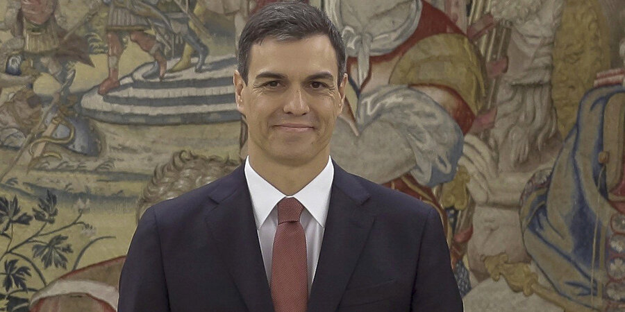 Der Sozialist Pedro Sánchez ist bekennender Atheist. Foto: picture-alliance/AP Photo