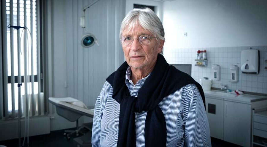 Der 78-jährige Abtreibungsarzt Friedrich Stapf. Foto: picture alliance / SZ Photo | Johannes Simon