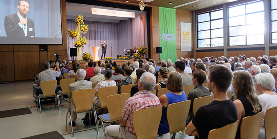 Das Jahresfest der Deutschen Indianer Pioniermission (DIPM) fand in Remshalden bei Stuttgart statt. Foto: DIPM
