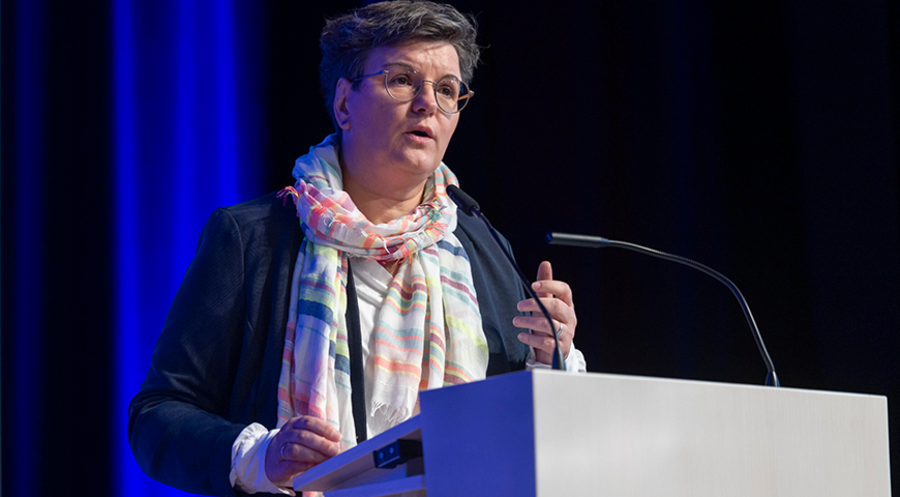 Nancy Janz: „Es gibt an vielen Stellen kaum spürbaren Fortschritt für Betroffene. Das tut weh.“ Foto: picture alliance/epd-bild/Paul-Philipp Braun 