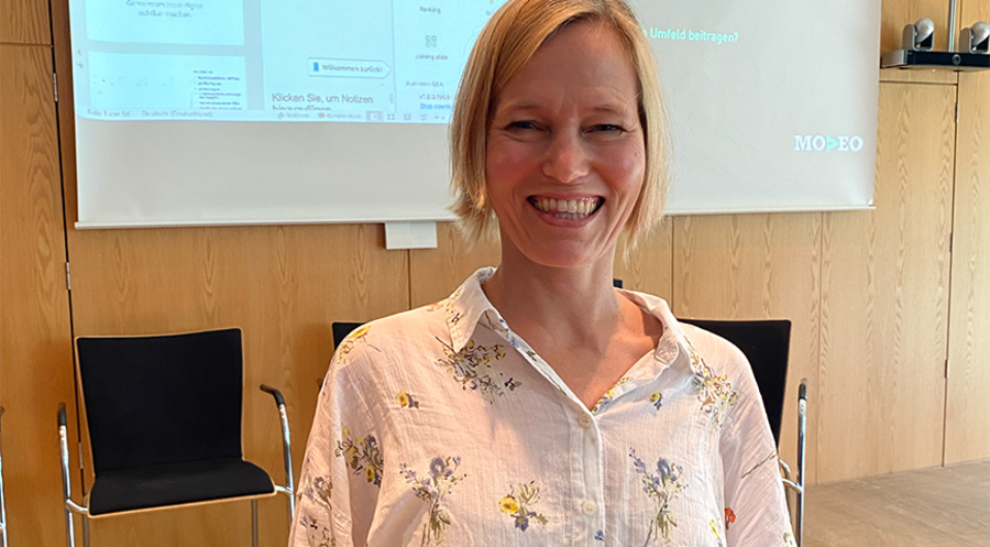Ruft dazu auf, keine Berührungsängste gegenüber KI zu haben: Die Professorin für Religionspädagogik, Birte Platow. Foto: Steffen Ryll