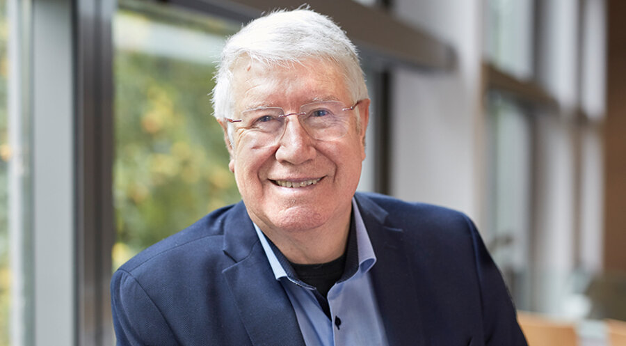 „Einer, den Gottes Gnade fand“: Der Pastor, Autor und Evangelist Wolfgang Wegert. Foto: Daniel Suhre