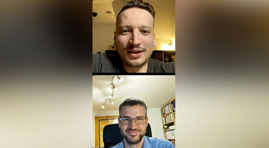 Der Gemeinschaftspastor der AB Gemeinde Steinen, Martin P. Grünholz. Screenshot: Instagram/ mein.idea