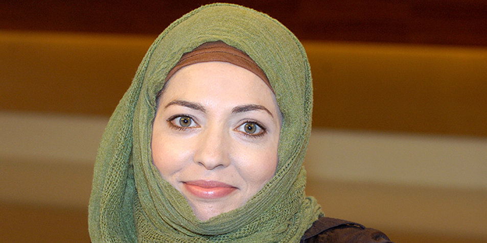 Die freie Journalistin und Publizistin Khola Maryam Hübsch. Foto: picture-alliance/ZB