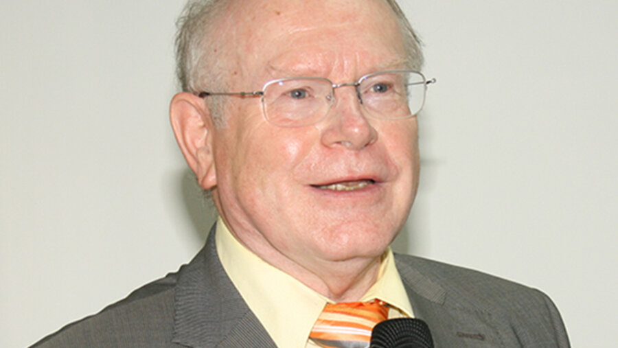Der Christ und Wirtschaftsexperte Werner Lachmann. Foto. GWE e.V.