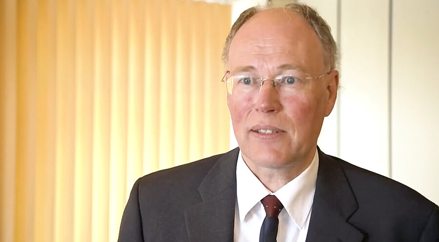 Der stellvertretende ACP-Vorsitzende, der Richter am Oberlandesgericht Peter Rohde. Foto: IDEA TV