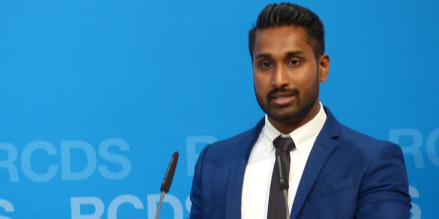 Der neue Vorsitzende des RCDS, Jenovan Krishnan. Foto: PR