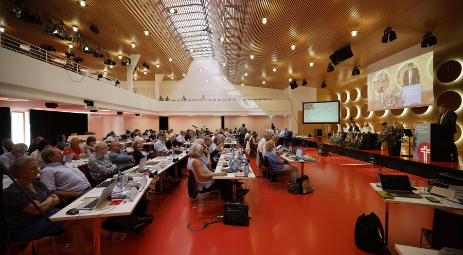 In ihrer Sommersynode Anfang Juli hatte die Württembergische Landeskirche beschlossen, die beiden Prälaturen Stuttgart und Ulm aufzulösen. Foto: Gottfried Stoppel