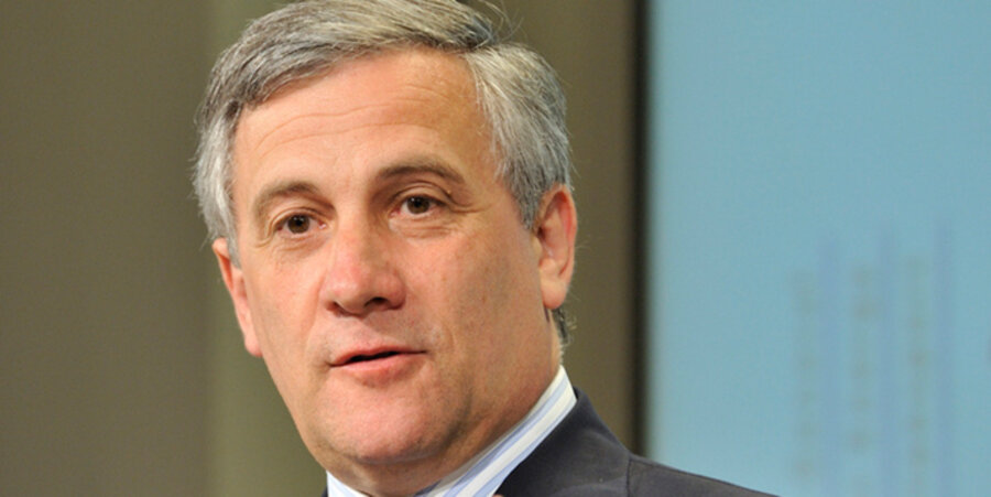 Der Vizepräsident des Parlaments, Antonio Tajani (Fraktion der Europäischen Volkspartei/Christdemokraten). Foto: PR