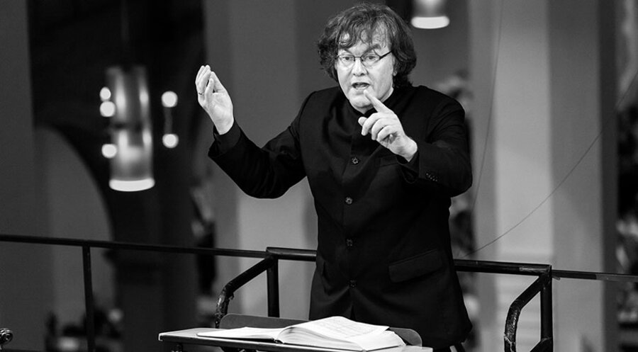 Der ehemalige Kantor der Leipziger Thomaskirche, Prof. Georg Christoph Biller. Foto: Thomanerchor Leipzig/ Matthias Knoch
