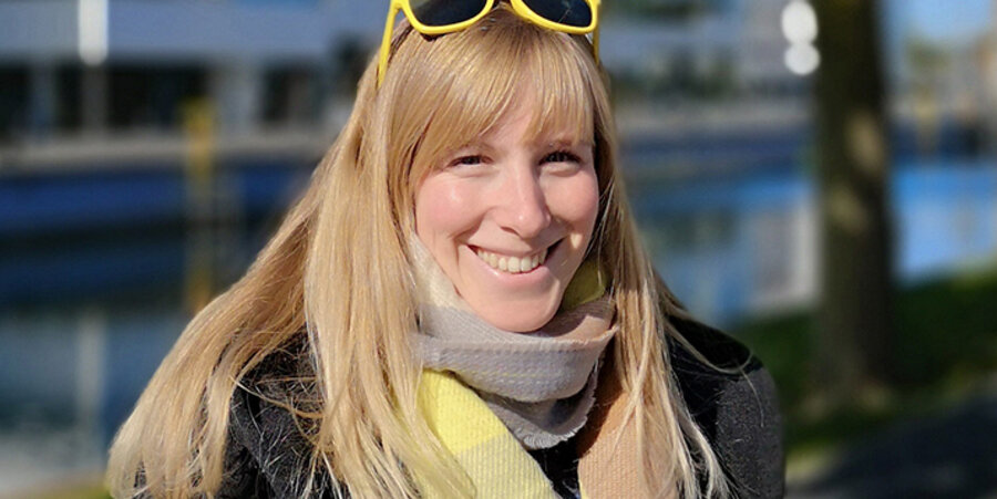 Der Tod ihres Mannes hat Arbeitsvermittlerin Samira-Kim Dreis gelehrt, dass man jeden Tag genießen sollte. Foto: Privat