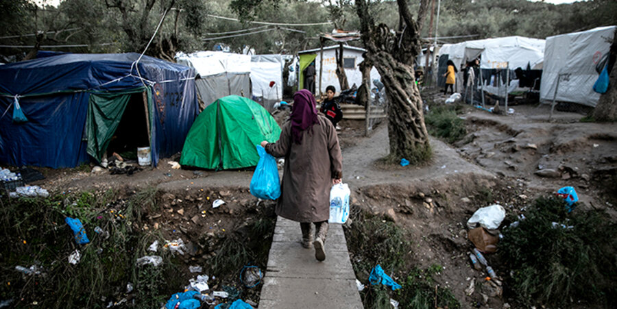 Ein Ende der prekären Lage im „Camp Moria“ ist Wegener zufolge nicht in Sicht. Foto: picture-alliance/Xinhua News Agency