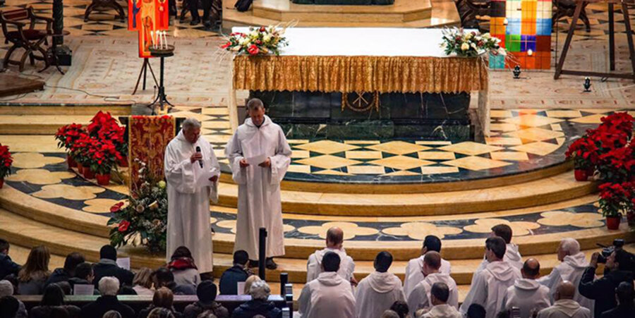 Das Taizé-Jugendtreffen in Madrid im Jahr 2018. Screenshot: Facebook/ Taizé