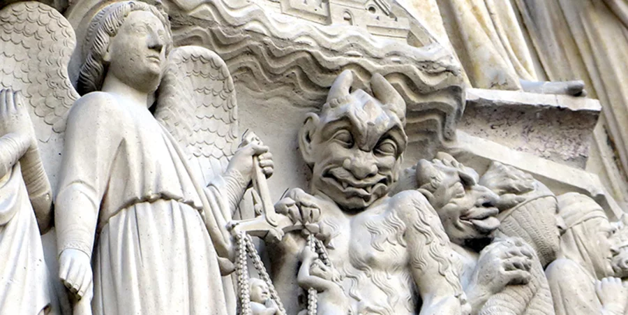 Der Teufel und Dämonen werden oft als gehörnte Figuren dargestellt. Foto: pixabay.com