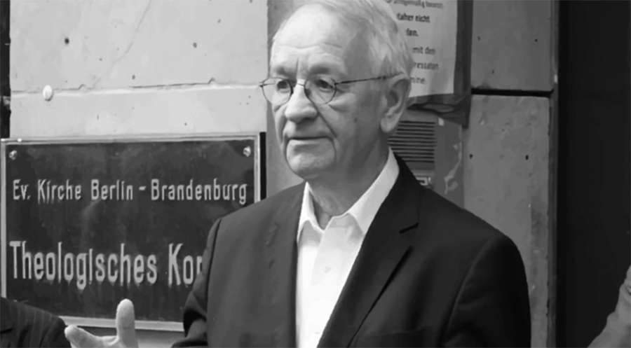 Der Theologe Wolf Krötke war bis zu seinem Ruhestand 2004 Professor für systematische Theologie an der Humboldt-Universität in Berlin. Foto: EKBO/Jens Asmus Fischer