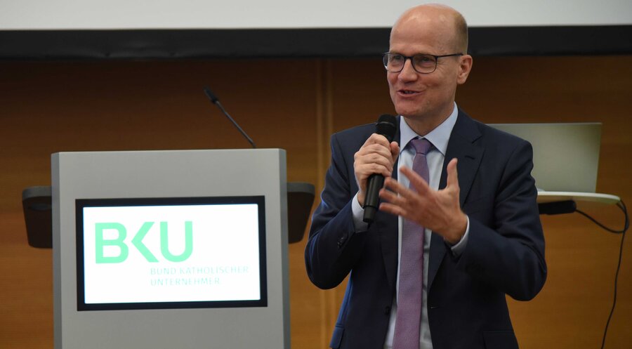 Der ehemalige Vorsitzende der CDU/CSU-Bundestagsfraktion, Ralph Brinkhaus. Foto: Norman Gebauer