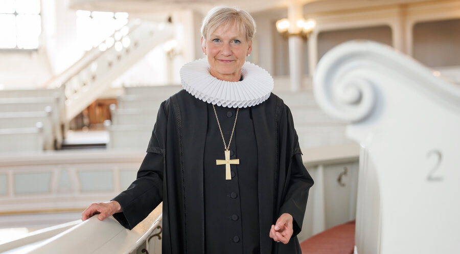 Die amtierende EKD-Ratsvorsitzende, Bischöfin Kirsten Fehrs. Foto: Marcelo Hernandez