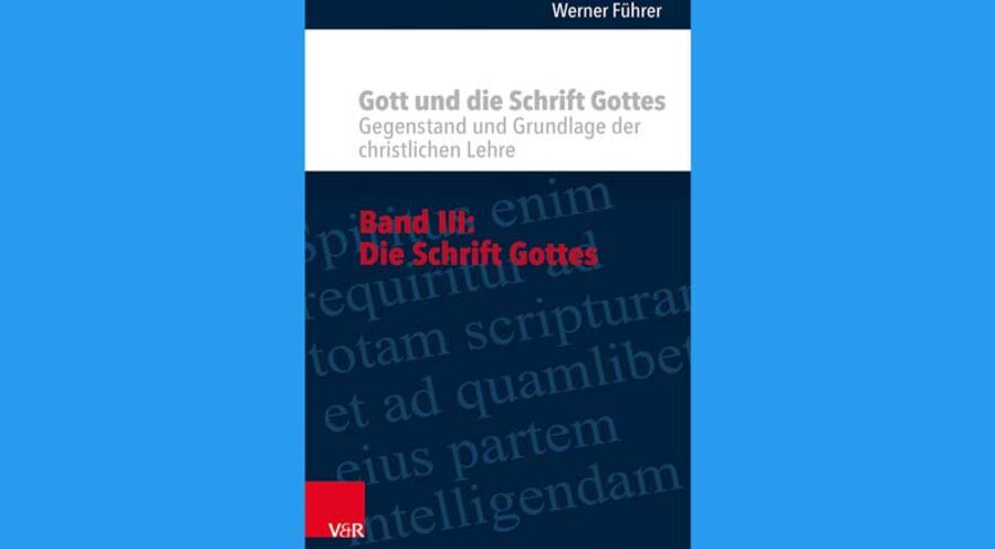 Das neue Buch von Werner Führer. Foto: Vandenhoeck & Ruprecht