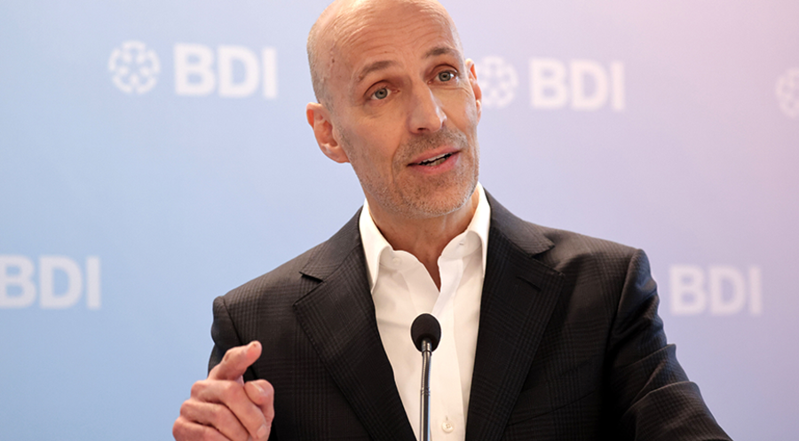 BDI-Präsident Peter Leibinger: Gemeinwohlpflicht gehört dazu. Foto: picture alliance/SZ Photo/Jens Schicke