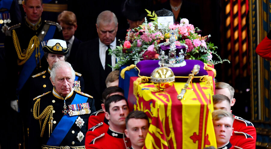 Das Staatsbegräbnis der Königin Elizabeth II. fand am 19. September 2022 statt. Foto: Picture Alliance/Photoshot