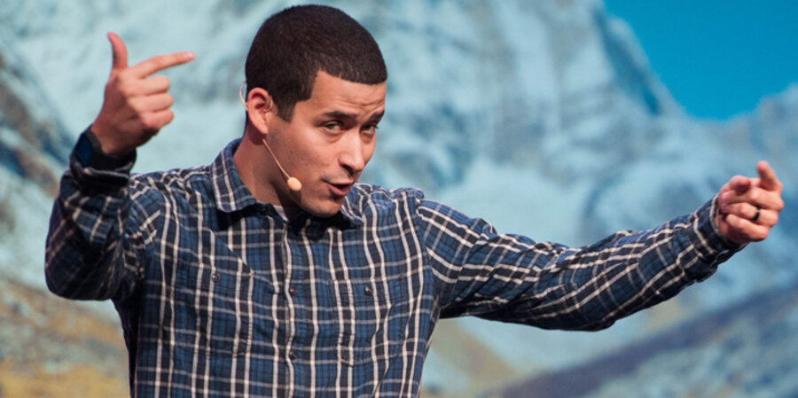 Der US-Evangelist Jefferson Bethke. Foto: Willow Creek Deutschland/Claudia Börner