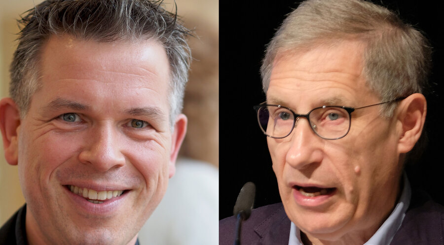David Brunner (links) und Detlef Pollack äußern sich in einem Pro und Kontra für IDEA. Fotos: Privat; epd-Bild/Norbert Neetz