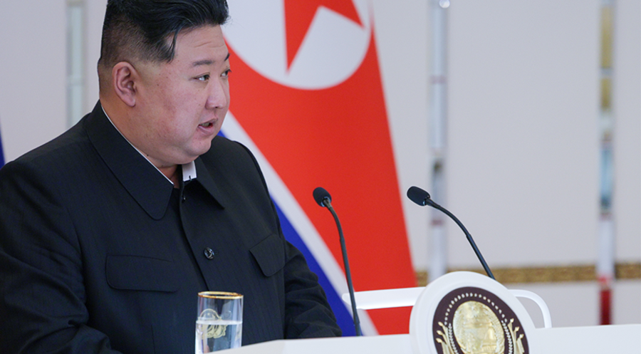 Unterdrückt die freie Religionsausübung massiv: Nordkoreas Machthaber Kim Jong Un. Foto: picture alliance/dpa/Russian President Press Office/Gavriil Grigorov
