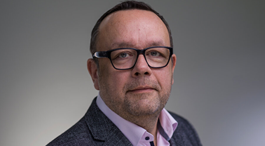 Matthias Sobolewski ist neuer Leiter der Kommunikation bei der Diakonie Deutschland. Foto: Diakonie/Hermann Bredehorst
