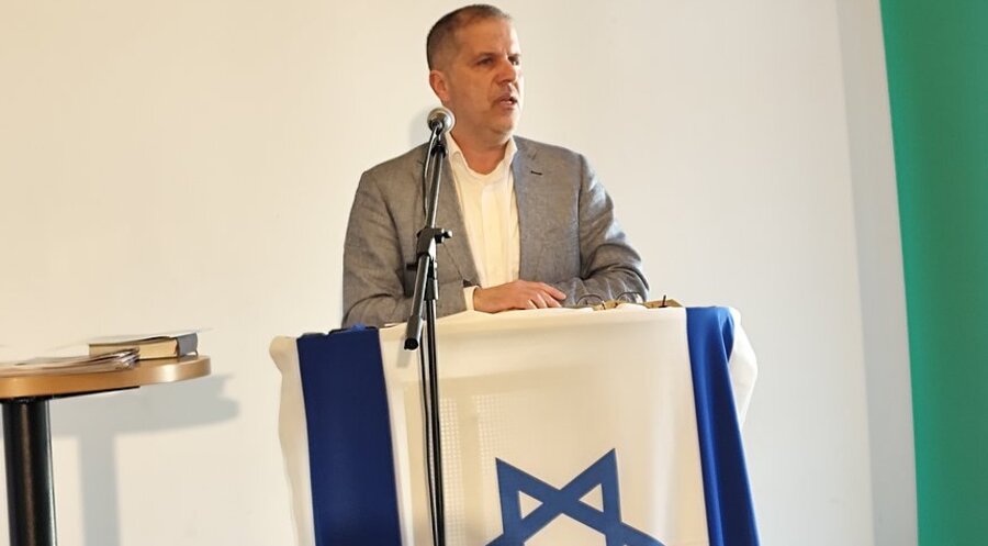 Der Leiter der Israelabteilung des Missionswerks Mitternachtsruf, Nathanael Winkler. Foto: Klaus Rösler
