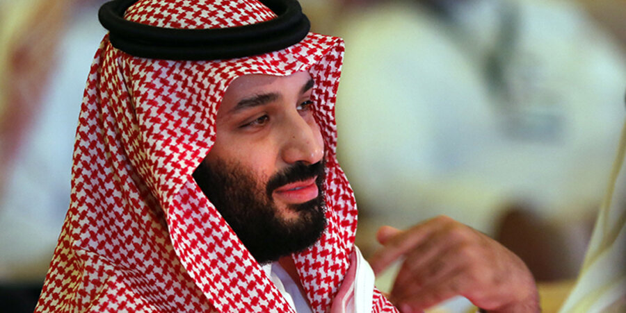 Der Kronprinzen von Saudi-Arabien, Mohammed Bin Salman. Foto: picture-alliance/AP Photo