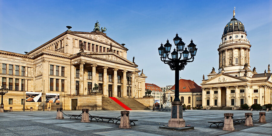 Der Gendarmenmarkt in Berlin, an dem sich das Restaurant befindet. Foto: pixabay.com