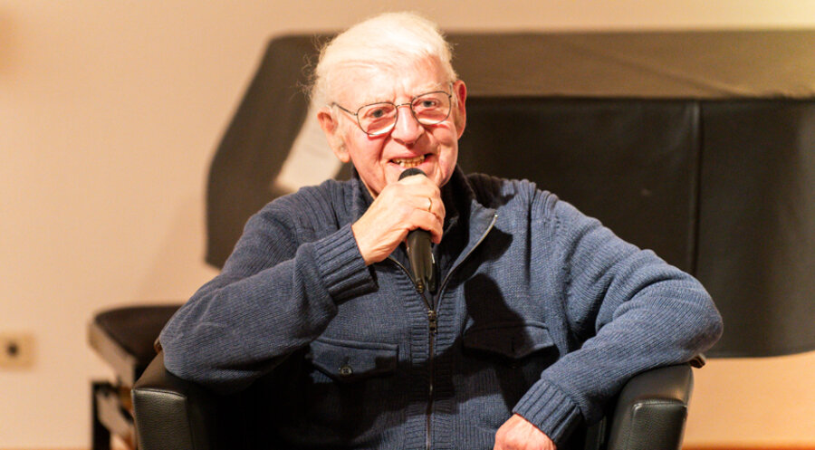 Der württembergische Altbischof Prof. Gerhard Maier. Foto: Albrecht-Bengel-Haus/Andreas Schmierer