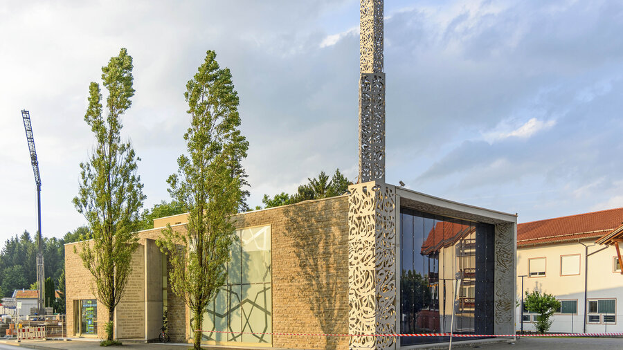 Die Moschee in Penzberg. 