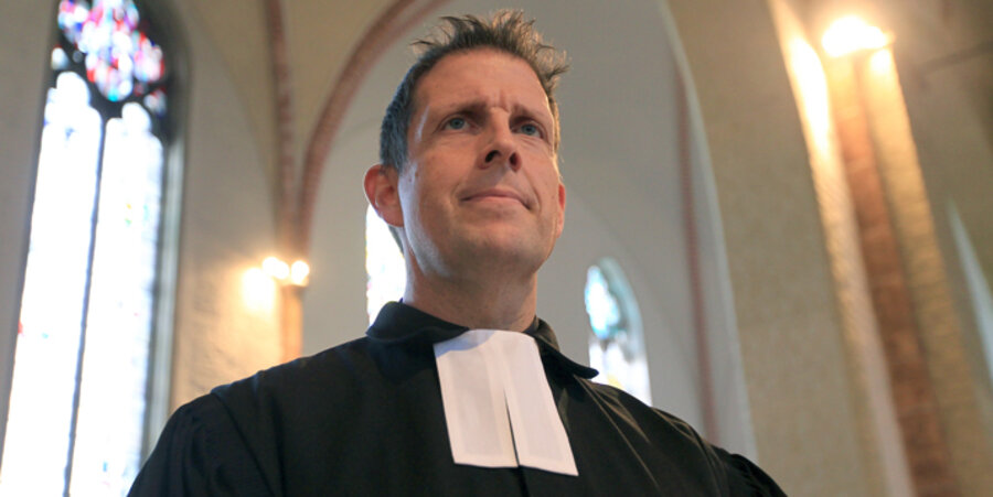 Der Pastor der evangelikalen St. Martini-Gemeinde in Bremen, Olaf Latzel. Foto: picture-alliance/dpa