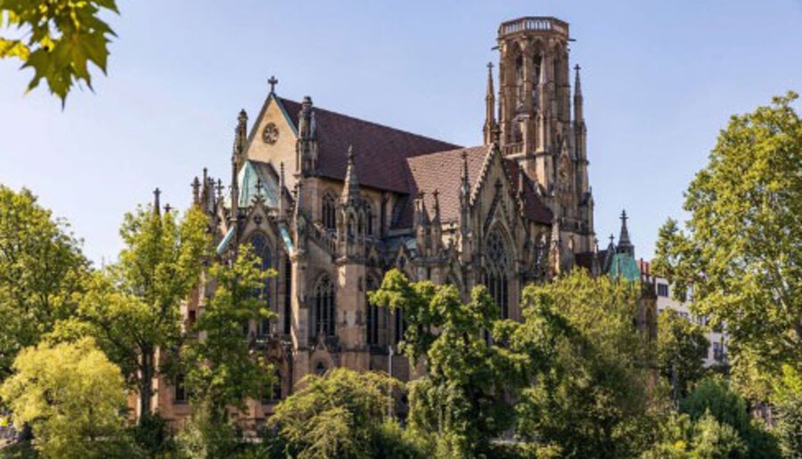 Die Stuttgarter Johanneskirche. Foto: Evangelische Gesamtkirchengemeinde Stuttgart
