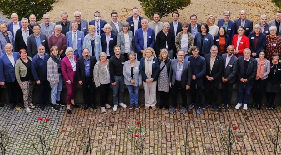Gruppenbild der 16. Landessynode. Foto: elk-wue.d